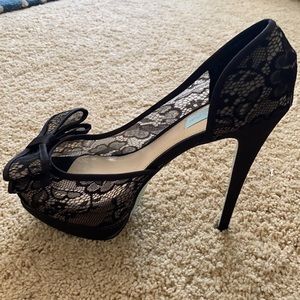Betsey Johnson high heels - Sz9